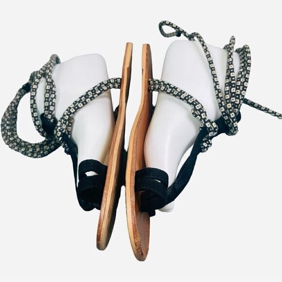 ASOS FACTUAL Tie Leg Sandals - Picture 8 of 10